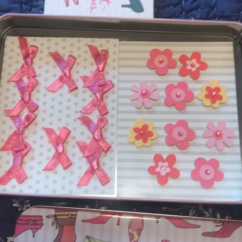 Shoe Box Cards in Shoe Tin